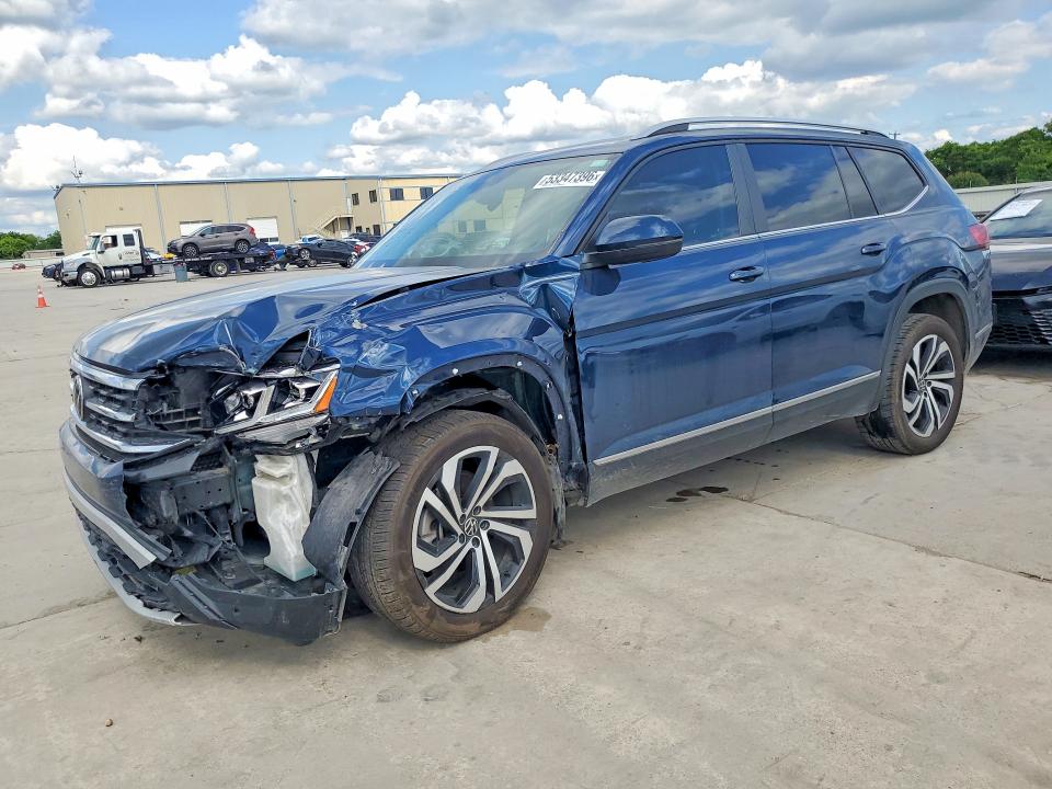 53347396 :رقم المزاد ، 1V2BR2CA2NC528724 vin ، 2022 Volkswagen Atlas مزاد بيع
