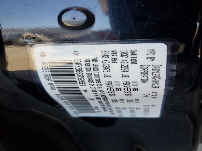 54103646 :رقم المزاد ، 3C4FY58B93T529363 vin ، 2003 Chrysler Pt Cruiser مزاد بيع