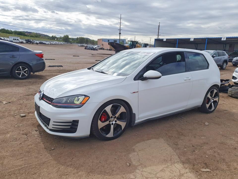 53387686 :رقم المزاد ، 3VWT47AU2GM005183 vin ، 2016 Volkswagen Gti مزاد بيع