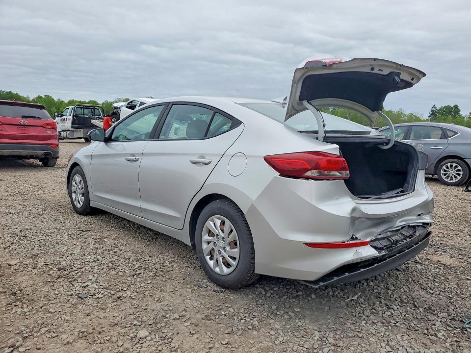 54153316 :رقم المزاد ، 5NPD74LF6HH135387 vin ، 2017 Hyundai Elantra مزاد بيع