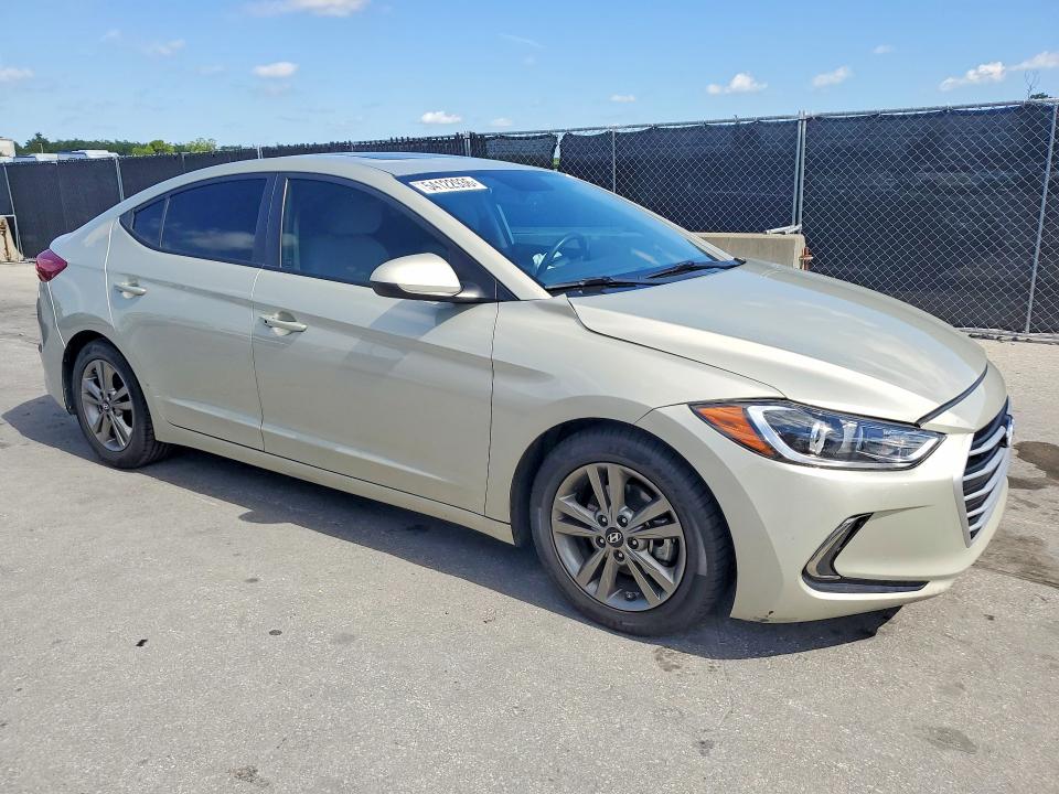 2017 Hyundai Elantra მანქანა იყიდება აუქციონზე, vin: 5NPD84LF7HH175071, აუქციონის ნომერი: 54122936