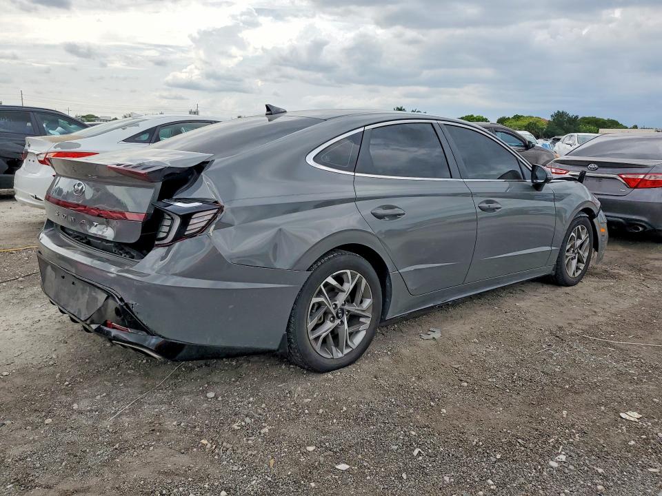 Продажа на аукционе авто 2021 Hyundai Sonata, vin: KMHL64JA0MA145206, номер лота: 53555486