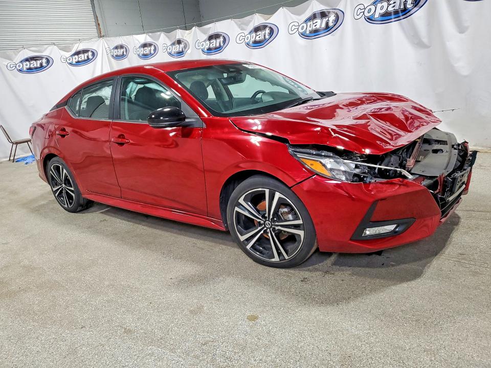 2022 Nissan Sentra მანქანა იყიდება აუქციონზე, vin: 3N1AB8DV5NY300197, აუქციონის ნომერი: 52428006