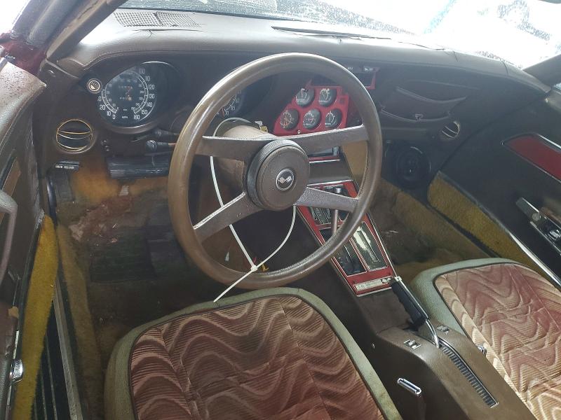 Aukcja sprzedaży 1976 Chev Corvette, vin: 1Z37L6S408677, numer aukcji: 52300896