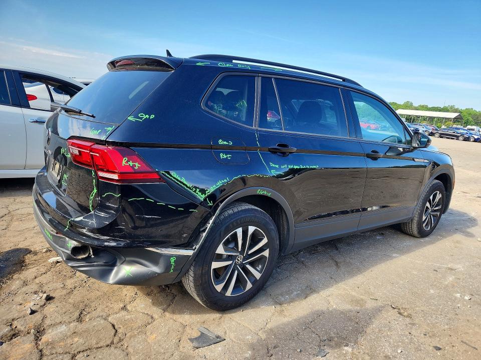 2024 Volkswagen Tiguan მანქანა იყიდება აუქციონზე, vin: 3VVRB7AX5RM137517, აუქციონის ნომერი: 53083066