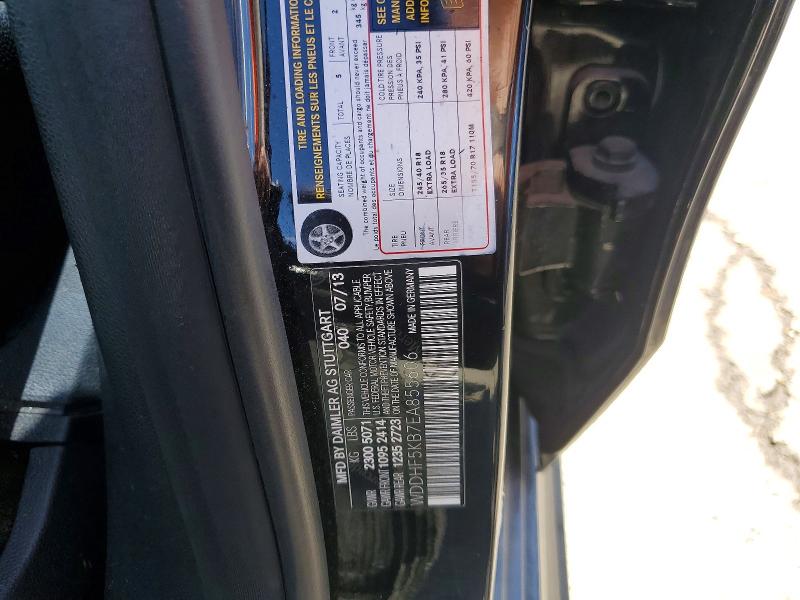 54915116 :رقم المزاد ، WDDHF5KB7EA855606 vin ، 2014 Mercedes-benz E مزاد بيع