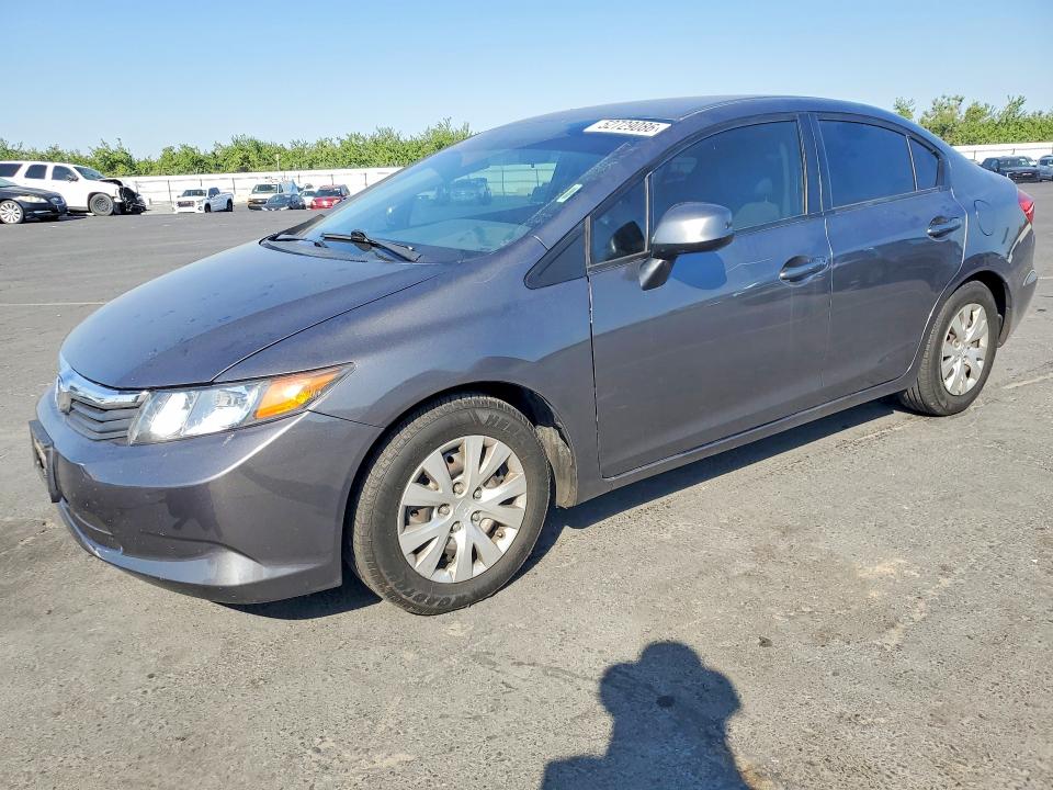 Продаж на аукціоні авто 2012 Honda Civic, vin: 19XFB2F52CE076141, номер лоту: 52729086