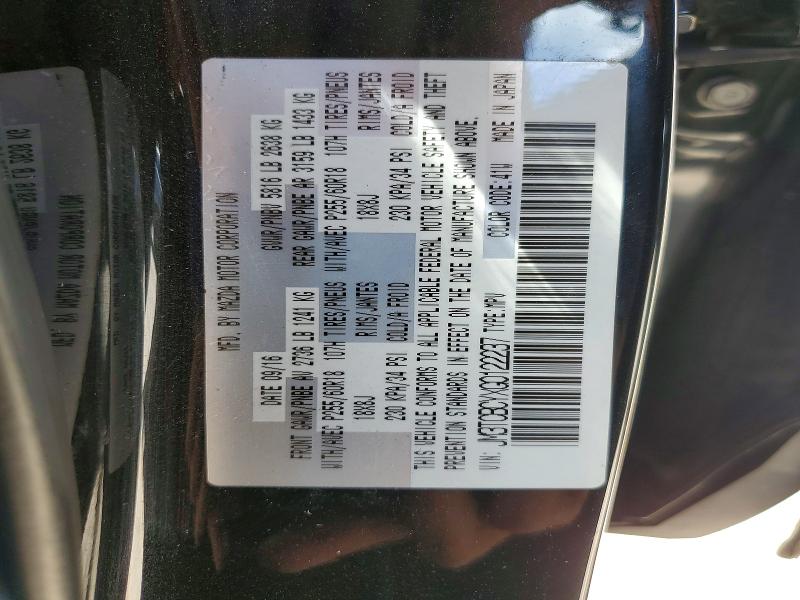 Aukcja sprzedaży 2016 Mazda Cx-9, vin: JM3TCBCYXG0122237, numer aukcji: 53395806