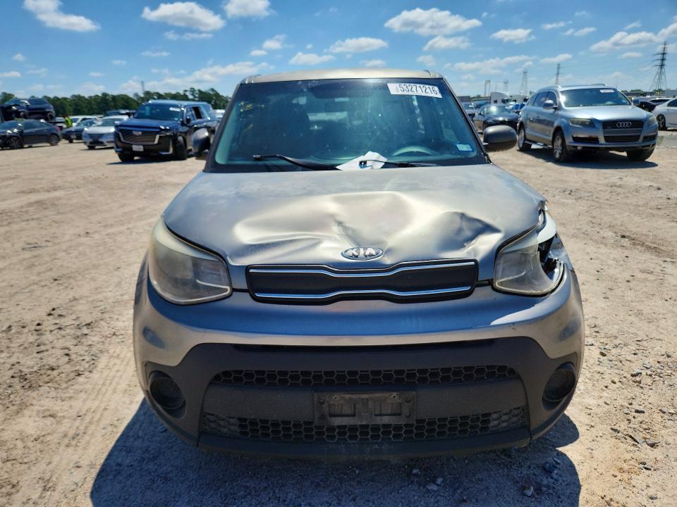 2017 Kia Soul მანქანა იყიდება აუქციონზე, vin: KNDJN2A23H7474772, აუქციონის ნომერი: 53271216