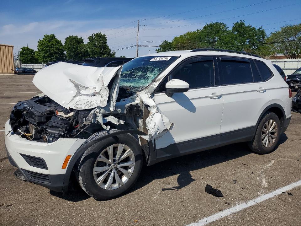 Aukcja sprzedaży 2018 Volkswagen Tiguan, vin: 3VV1B7AX6JM091780, numer aukcji: 53175226