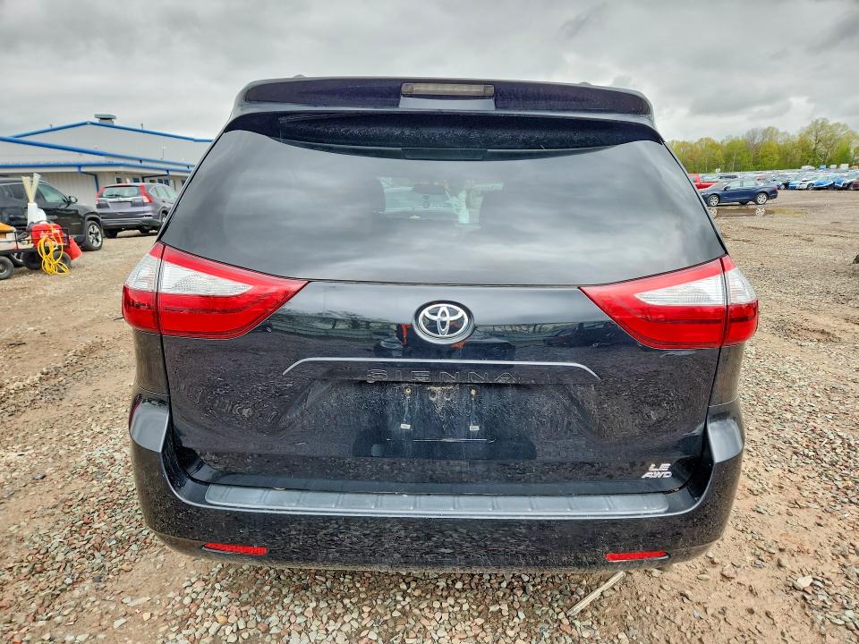 2017 Toyota Sienna მანქანა იყიდება აუქციონზე, vin: 5TDJZ3DC7HS161888, აუქციონის ნომერი: 52820796