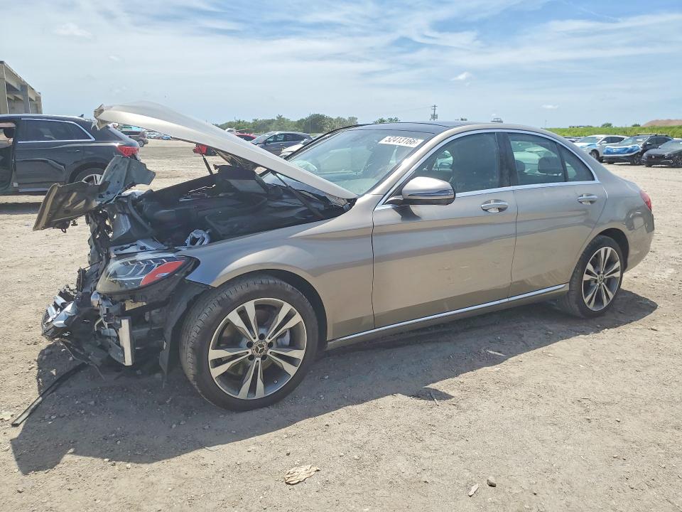 52413166 :رقم المزاد ، 55SWF8EB2KU304662 vin ، 2019 Mercedes-benz C مزاد بيع