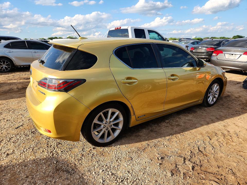 Продаж на аукціоні авто 2011 Lexus Ct, vin: JTHKD5BH5B2009411, номер лоту: 49797196