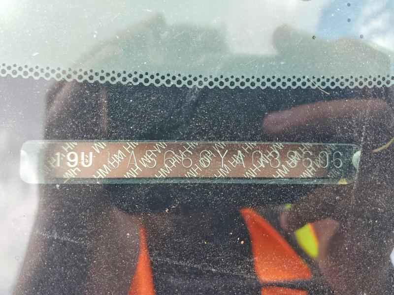 52312276 :رقم المزاد ، 19UUA5666YA038606 vin ، 2000 Acura 3.2tl مزاد بيع