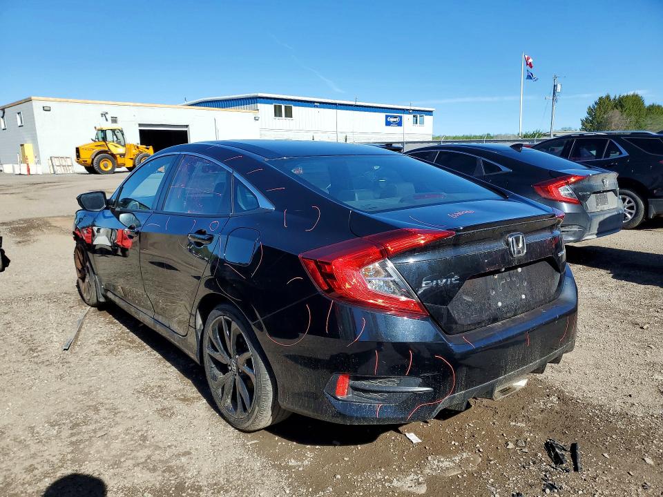 Продажа на аукционе авто 2019 Honda Civic, vin: 2HGFC2F80KH029816, номер лота: 53790586