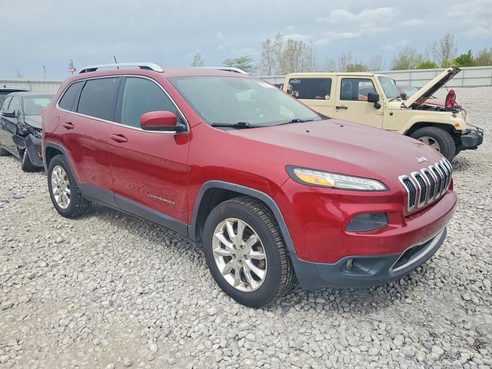 2015 Jeep Cherokee მანქანა იყიდება აუქციონზე, vin: 1C4PJMDS1FW738412, აუქციონის ნომერი: 53013906