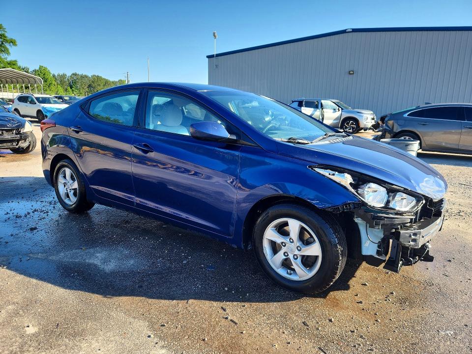 52146096 :رقم المزاد ، 5NPDH4AE9FH651568 vin ، 2015 Hyundai Elantra مزاد بيع