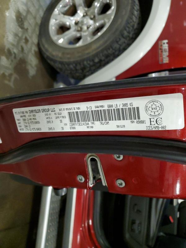 Продажа на аукционе авто 2014 Ram 1500, vin: 1C6RR7VT3ES141544, номер лота: 54463936