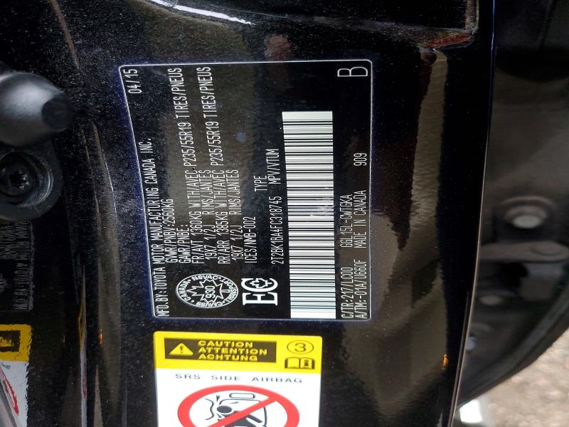Продаж на аукціоні авто 2015 Lexus Rx 350, vin: 2T2BK1BA4FC318745, номер лоту: 53280196