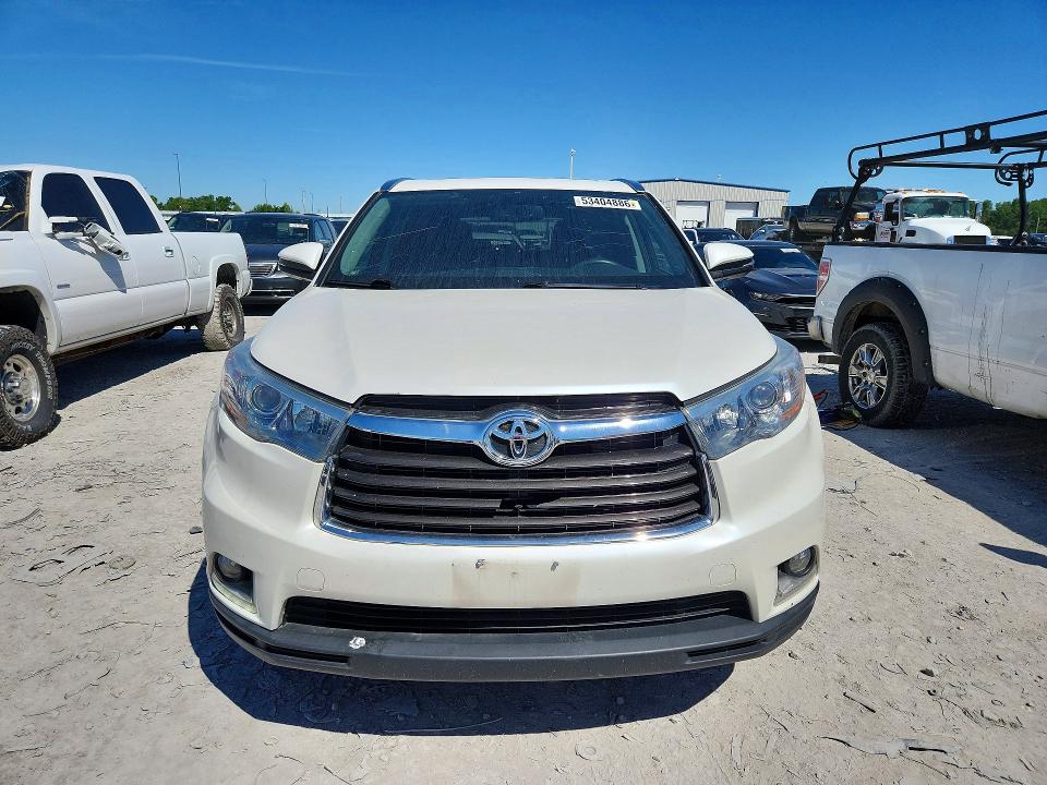 Aukcja sprzedaży 2015 Toyota Highlander, vin: 5TDDKRFH9FS081647, numer aukcji: 53404886