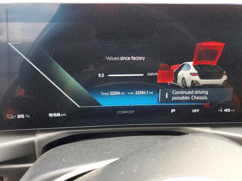 55022926 :رقم المزاد ، WBY33AW09RFS55255 vin ، 2024 Bmw I4 مزاد بيع