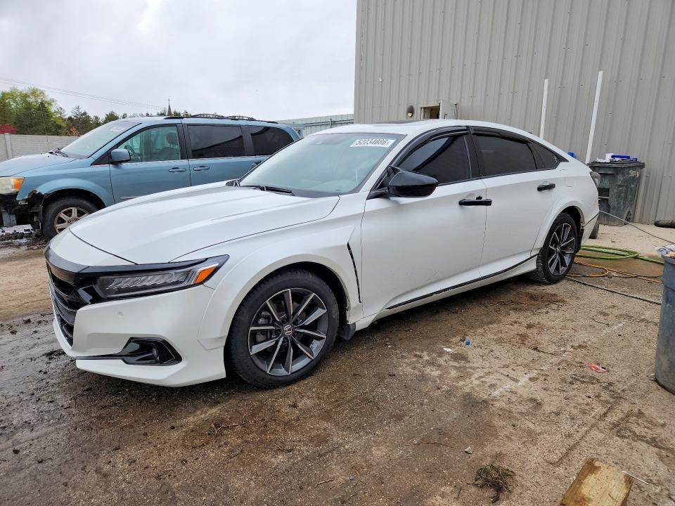 52234086 :رقم المزاد ، 1HGCV1F53MA083481 vin ، 2021 Honda Accord مزاد بيع