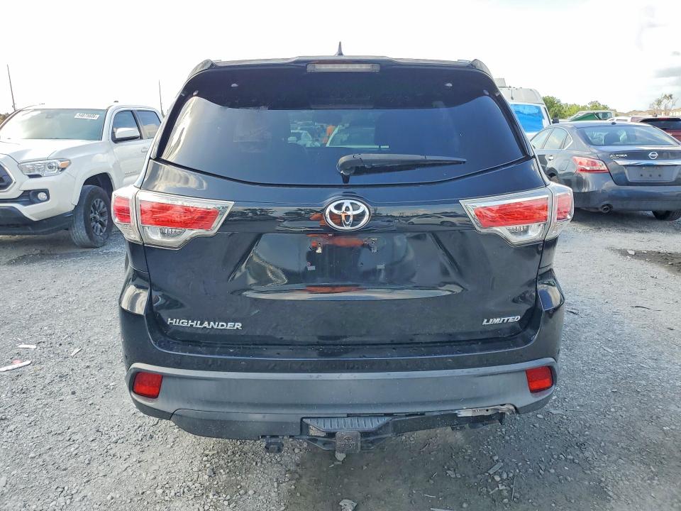 55242266 :رقم المزاد ، 5TDYKRFH2ES008989 vin ، 2014 Toyota Highlander مزاد بيع