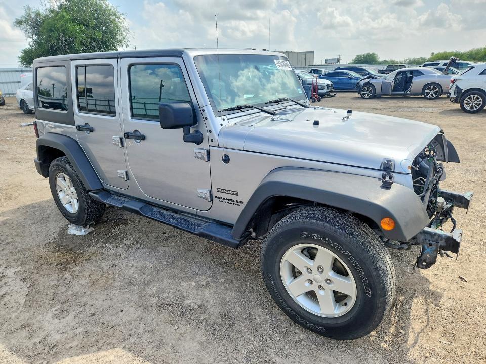 Aukcja sprzedaży 2017 Jeep Wrangler Unlimited, vin: 1C4BJWDGXHL589214, numer aukcji: 55048046