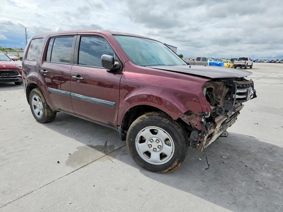 2013 Honda Pilot მანქანა იყიდება აუქციონზე, vin: 5FNYF3H26DB044553, აუქციონის ნომერი: 55087476
