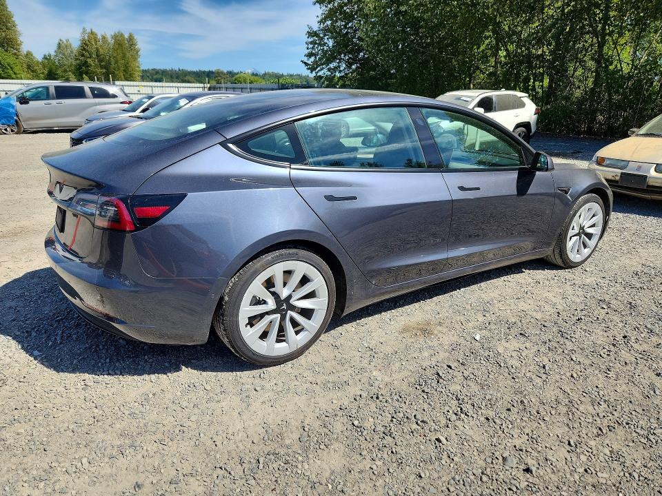 Продаж на аукціоні авто 2022 Tesla Model 3, vin: 5YJ3E1EA1NF304274, номер лоту: 53471626