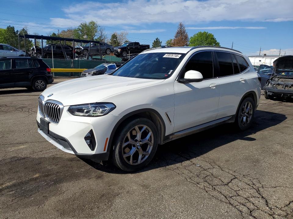 Aukcja sprzedaży 2022 Bmw X3, vin: WBX57DP08NN171610, numer aukcji: 53026746