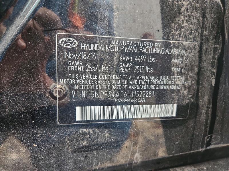 Продажа на аукционе авто 2017 Hyundai Sonata, vin: 5NPE34AF6HH529281, номер лота: 54341846