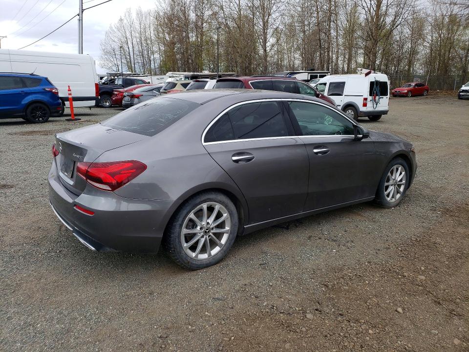 50879006 :رقم المزاد ، WDD3G4FBXLW039789 vin ، 2020 Mercedes-benz A مزاد بيع