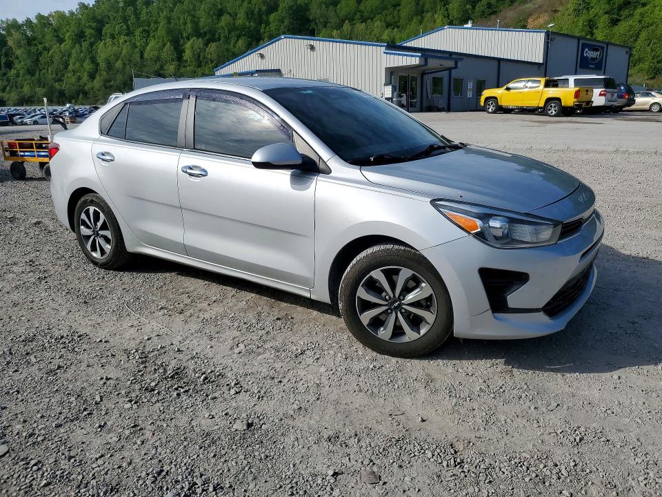 2022 Kia Rio მანქანა იყიდება აუქციონზე, vin: 3KPA24AD6NE474542, აუქციონის ნომერი: 50331606