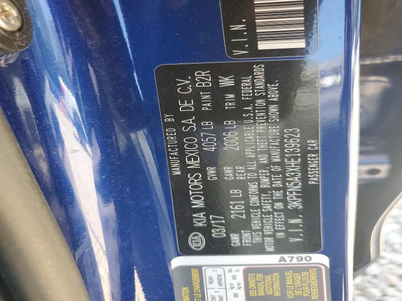 Продажа на аукционе авто 2017 Kia Forte5, vin: 3KPFN5A3XHE139623, номер лота: 54299216