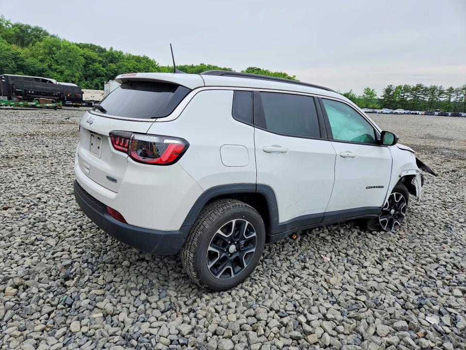 2022 Jeep Compass მანქანა იყიდება აუქციონზე, vin: 3C4NJDBB6NT123420, აუქციონის ნომერი: 55096566