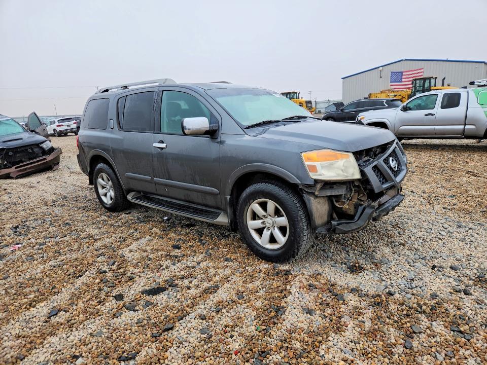 2010 Nissan Armada მანქანა იყიდება აუქციონზე, vin: 5N1BA0ND3AN621833, აუქციონის ნომერი: 53750616