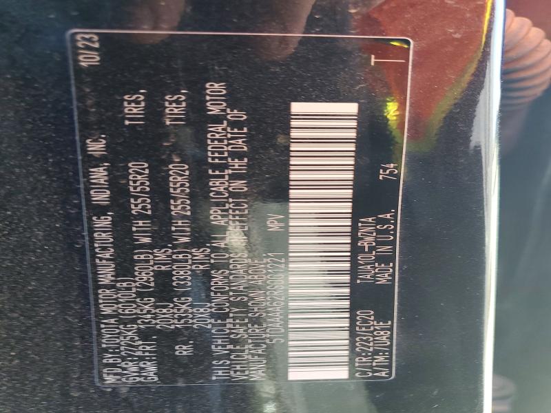53099916 :رقم المزاد ، 5TDAAAA62RS001221 vin ، 2024 Lexus Tx 350 مزاد بيع