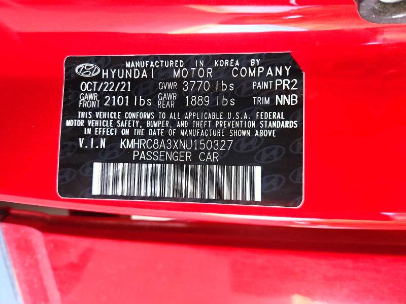 Продажа на аукционе авто 2022 Hyundai Venue, vin: KMHRC8A3XNU150327, номер лота: 54707246