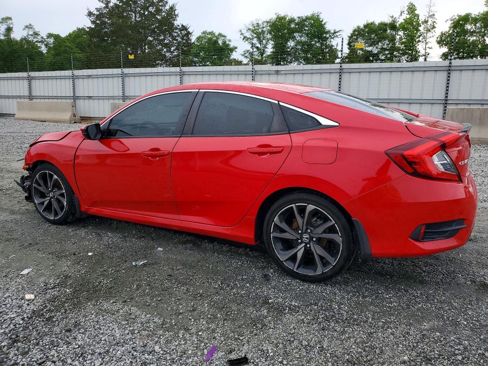 Aukcja sprzedaży 2021 Honda Civic, vin: 2HGFC2F81MH552376, numer aukcji: 53009396