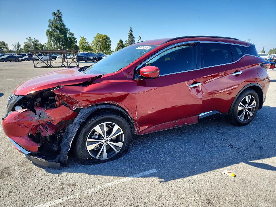 2020 Nissan Murano მანქანა იყიდება აუქციონზე, vin: 5N1AZ2BJ1LN175176, აუქციონის ნომერი: 54012906