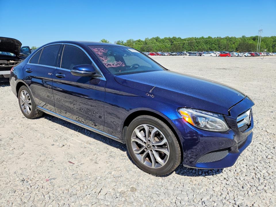 Продажа на аукционе авто 2018 Mercedes-benz C, vin: WDDWF4KB2JR413295, номер лота: 53157626