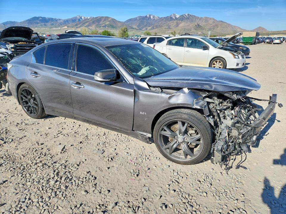 2016 Infiniti Q50 მანქანა იყიდება აუქციონზე, vin: JN1EV7AP3GM300505, აუქციონის ნომერი: 46777386