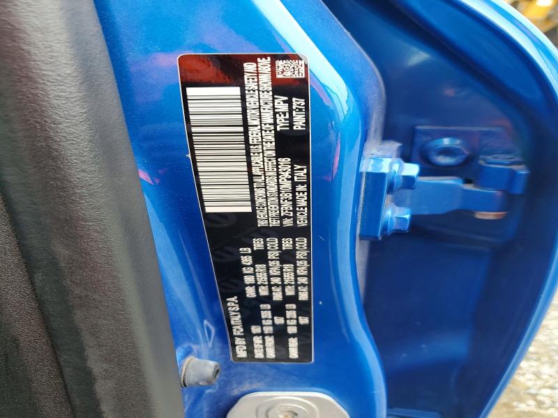 Aukcja sprzedaży 2021 Fiat 500x, vin: ZFBNF3B10MP943016, numer aukcji: 54844026
