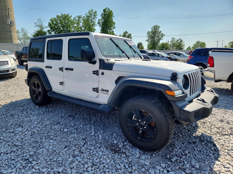 Продажа на аукционе авто 2020 Jeep Wrangler Unlimited, vin: 1C4HJXDG6LW201595, номер лота: 55054346