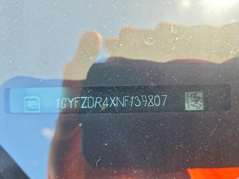 2022 Cadillac Xt4 მანქანა იყიდება აუქციონზე, vin: 1GYFZDR4XNF139807, აუქციონის ნომერი: 54274936