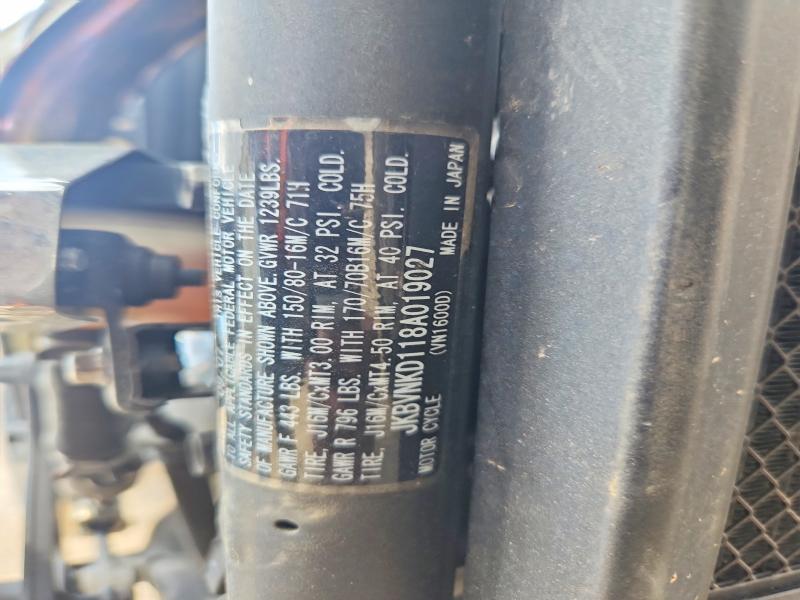 Продажа на аукционе авто 2008 Kawasaki Vn1600, vin: JKBVNKD118A019027, номер лота: 55361826