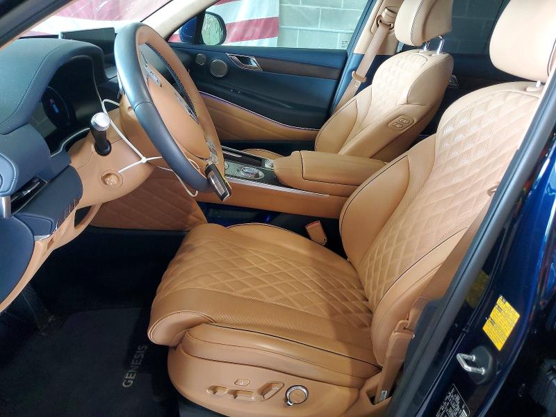 2021 Genesis Gv80 მანქანა იყიდება აუქციონზე, vin: KMUHCESC6MU065008, აუქციონის ნომერი: 53290986