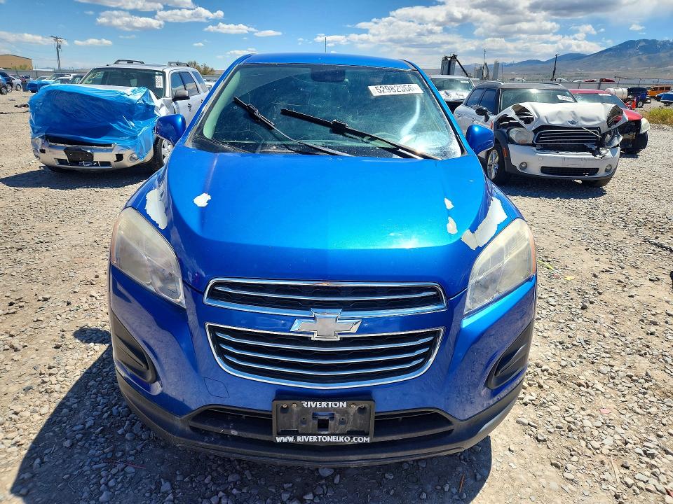Продаж на аукціоні авто 2015 Chevrolet Trax, vin: KL7CJKSB6FB252723, номер лоту: 52982966