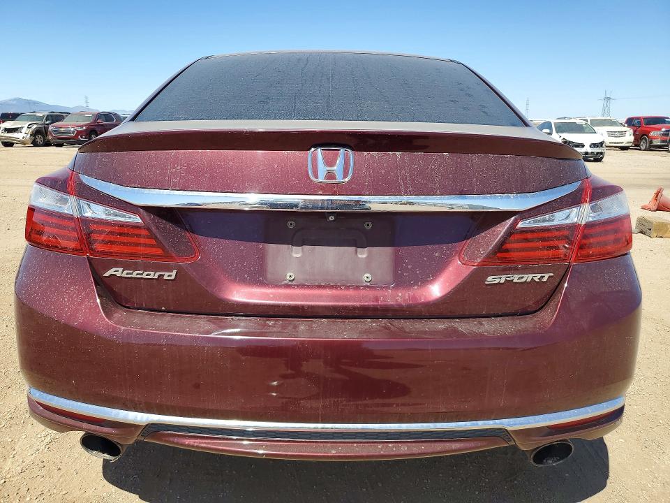 53778826 :رقم المزاد ، 1HGCR2F58GA162174 vin ، 2016 Honda Accord مزاد بيع